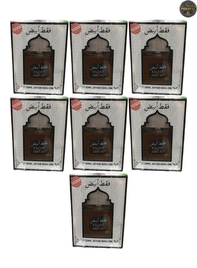 وايت 7 قطع عطار رول فقط أبيض 20 مل - Image 1