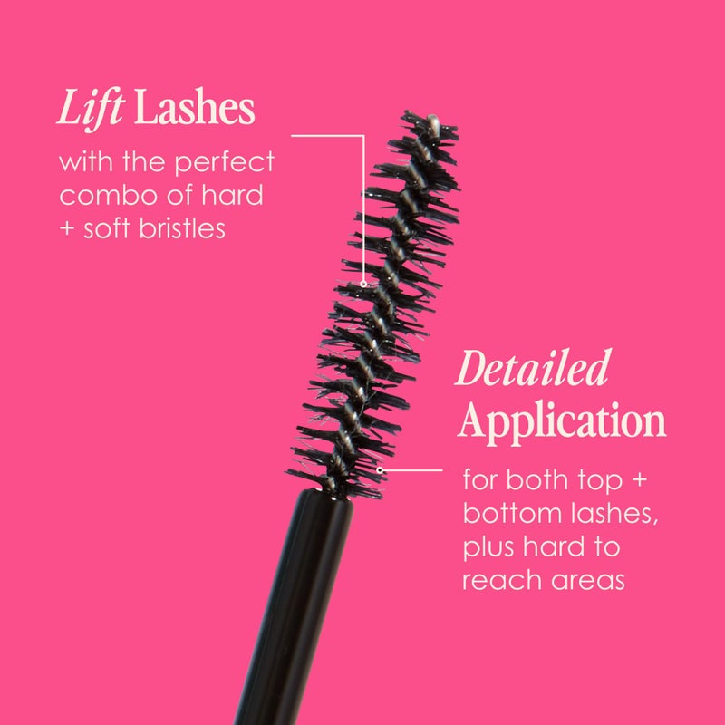 Grande Cosmetics GrandeMASCARA Conditioning Peptide Mascara - Buildable Volume & Length, Water-Resistant & Clump-Free - Lash & Extension Friendly, Black (0.20 oz) - Image 5