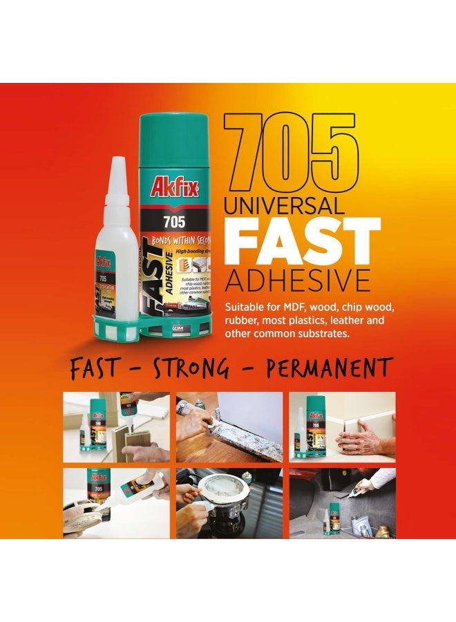 Akfix 705 Universal Fast Adhesive 400 ml - Image 2