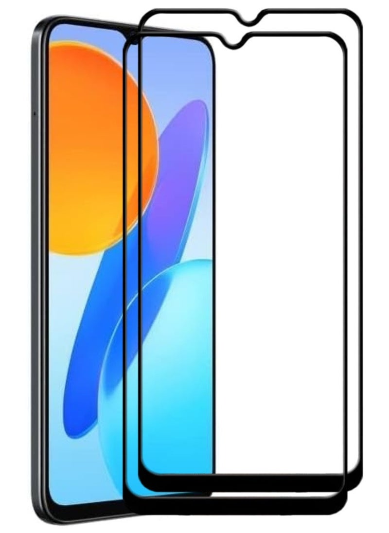ACLIX 2 Pieces Antistatic ESD Dustproof Premium Quality High Definition Tempered Glass Screen Protector Designed For Honor X7 - Image 1
