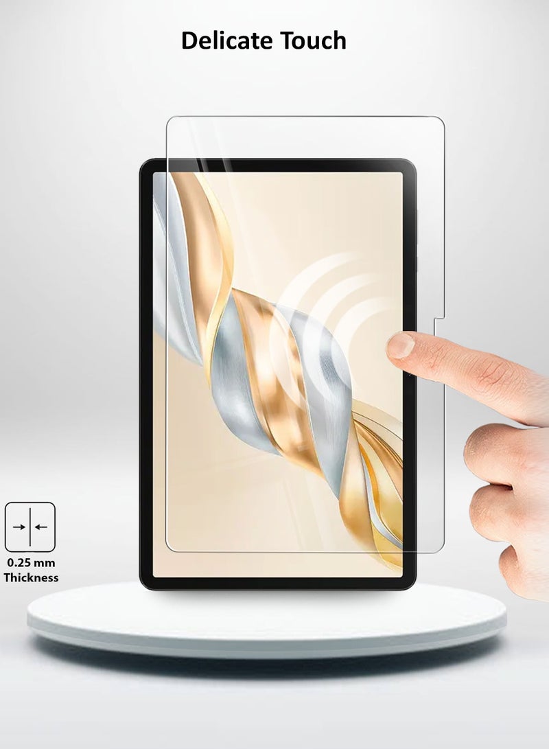 Techie Honor Pad X9a 11.5" 2025 Screen Protector – Full HD Tempered Glass Screen Protector for Honor Pad X9a 11.5" 2025 Anti Reflection, 9H Hardness 0.33 mm Rounded Edges Bubbles Free Easy Installation - Image 4
