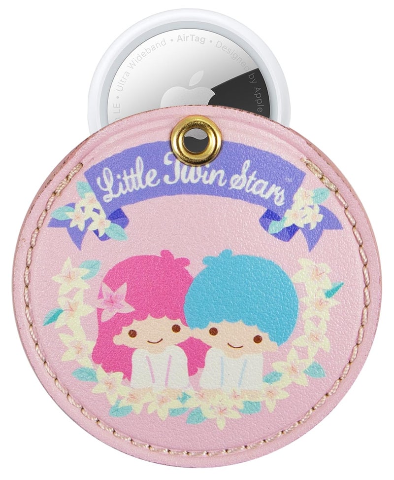 Sonix x Sanrio Keychain Case Compatible with Apple AirTag | Protective Cover Keychain | Hello Kitty & Friends - Floral Little Twin Stars - Image 5