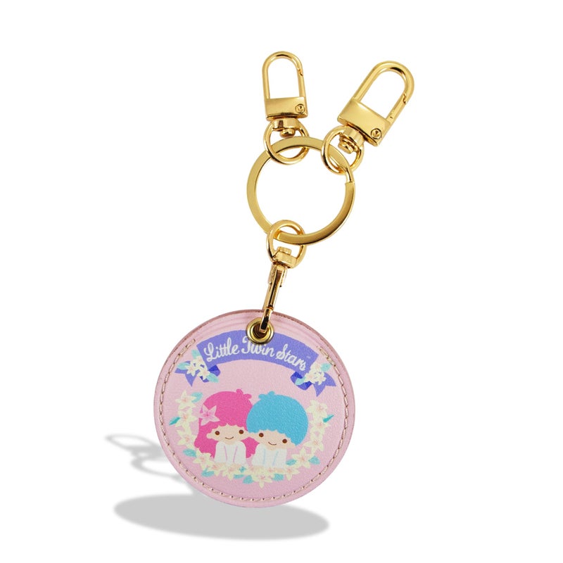 Sonix x Sanrio Keychain Case Compatible with Apple AirTag | Protective Cover Keychain | Hello Kitty & Friends - Floral Little Twin Stars - Image 1