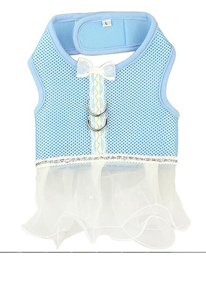 NIBEMINENT Tutu Skirt For Pet Blue/White 13x1.50x12centimeter - Image 1
