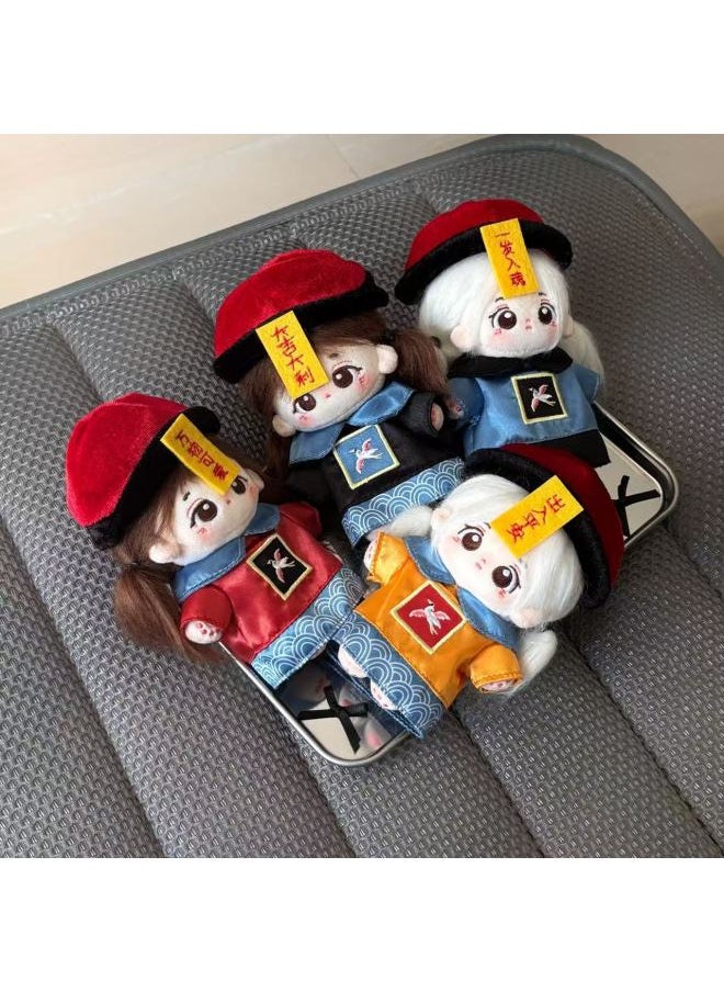 Labubu Sit Party Generation II Labubu Vinyl Doll 17cm Vintage Dress Doll-Color:Access Safe Hat (hat Only)  - Image 4