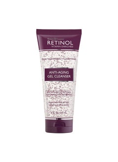RETINOL Retinol Antiaging Gel Cleanser Gently Cleans Impurities From Pores & Exfoliates For Soft Smooth Skin Antioxidantrich Microbeads W/ Vitamin A & E Maximize Renewing Benefits Of Retinol  - Image 1