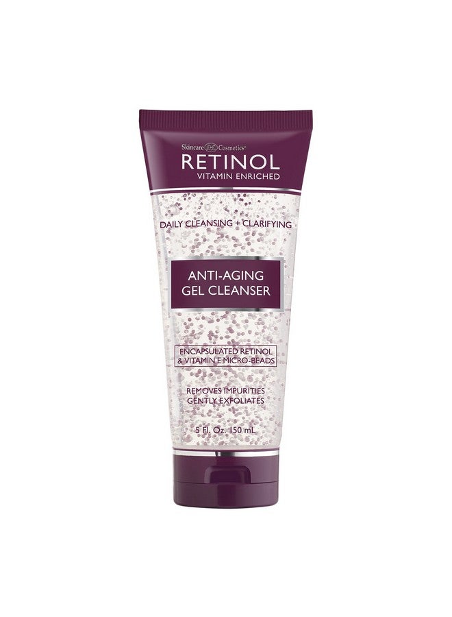 RETINOL منظف جل الريتينول المضاد للشيخوخة ينظف بلطف الشوائب من المسام ويقشرها للحصول على بشرة ناعمة وسلسة. حبيبات دقيقة غنية بمضادات الأكسدة مع فيتامين أ و هـ تعمل على تعظيم فوائد الريتينول المتجددة - Image 1