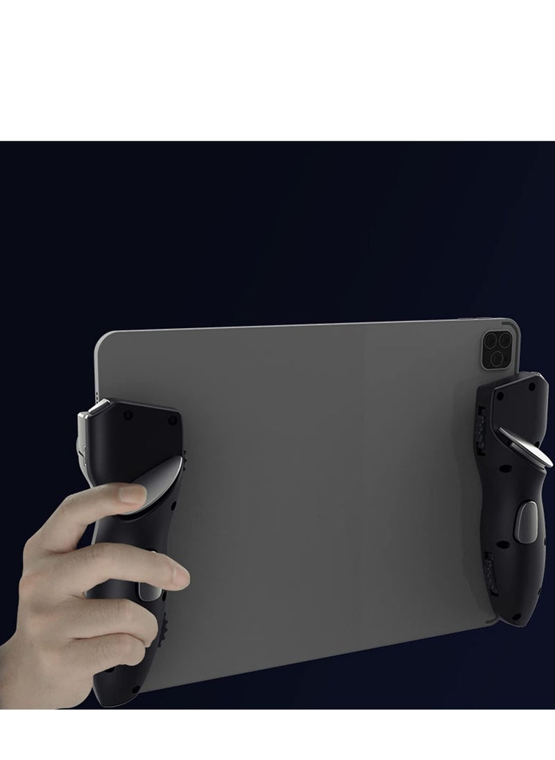 Generic - 6-Finger Game Controller Joystick Trigger Handle - L1R1 Shooter Fire Aim ons for iPad & Android Tablets - Perfect PUBG Gaming Accessories - Image 1