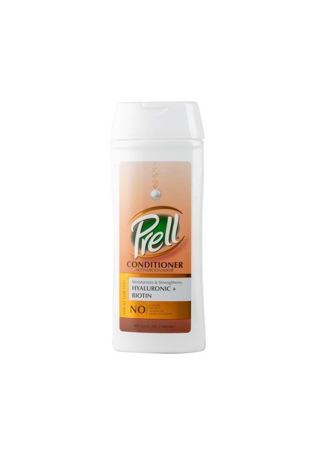 Prell Hyaluronic + Biotin Moisturizes & Strengthens Conditioner for All Hair Types 13.5 fl.oz - Image 1