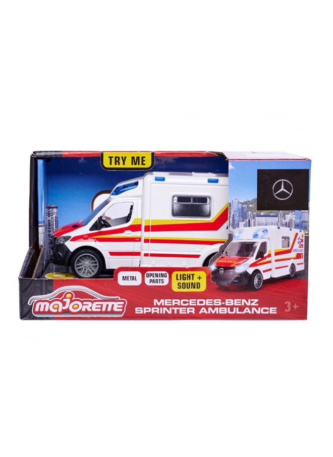 Majorette Mercedes-Benz Sprinter Ambulance  - Image 1