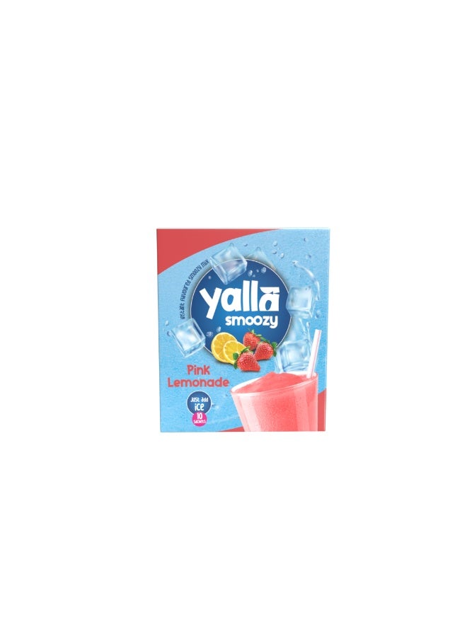 Yalla Smoozy Pink lemonade box 10 Sachets - Image 1