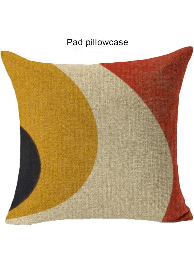 NIBEMINENT Simple Geometric Printed Fashionable Pillow Cover Multicolour - Image 1