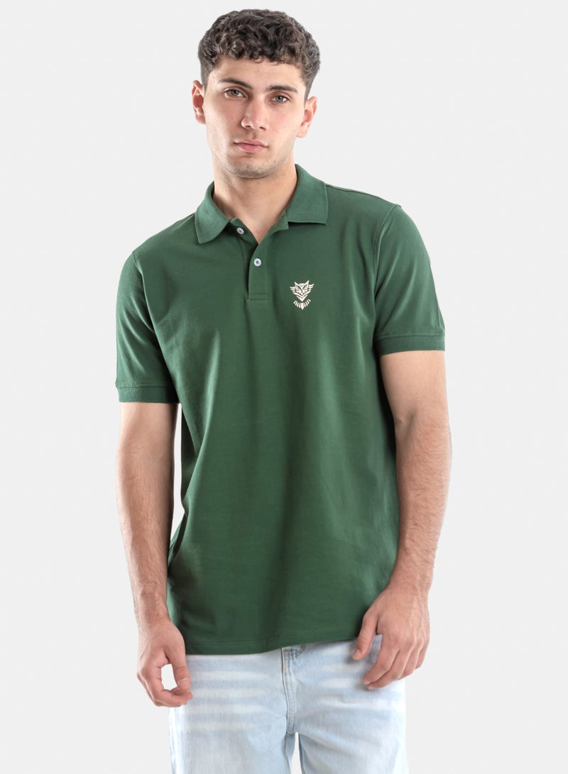 T-shirt POLO (Plain) Olive