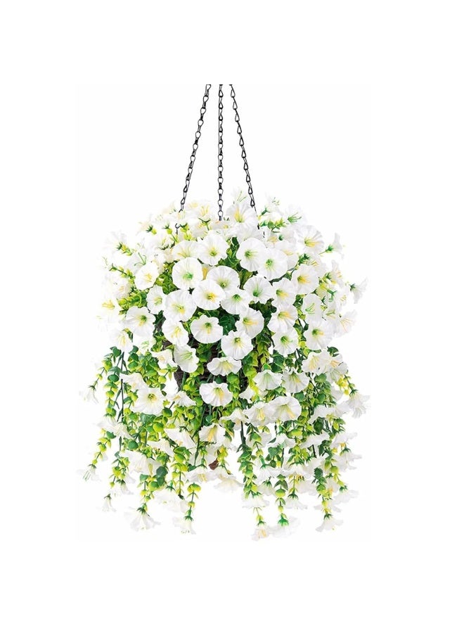 أوشيما نباتات زهور معلقة صناعية، زهور معلقة صناعية، زهور الحرير بالجملة للديكور المنزلي، المطبخ، أزهار داخليّة لفصل الخريف، ترتيب الطاولة وديكور المناسبات - Image 3