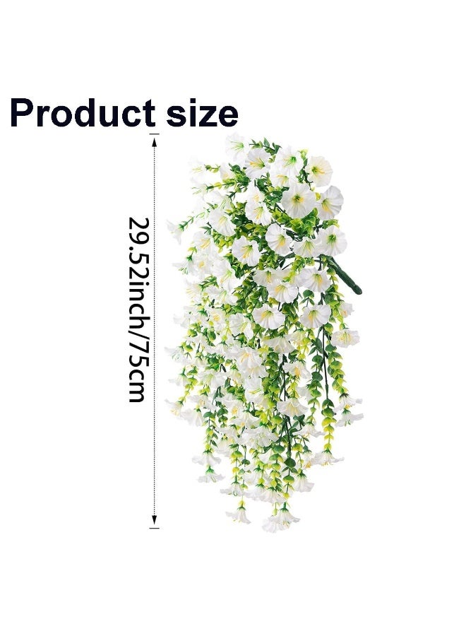 أوشيما نباتات زهور معلقة صناعية، زهور معلقة صناعية، زهور الحرير بالجملة للديكور المنزلي، المطبخ، أزهار داخليّة لفصل الخريف، ترتيب الطاولة وديكور المناسبات - Image 2