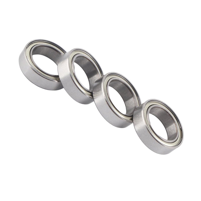 طقم محامل RC من الفولاذ المقاوم للصدأ 10x15x4mm لسيارات RC 3S والزاحفات 4 قطع - Image 4