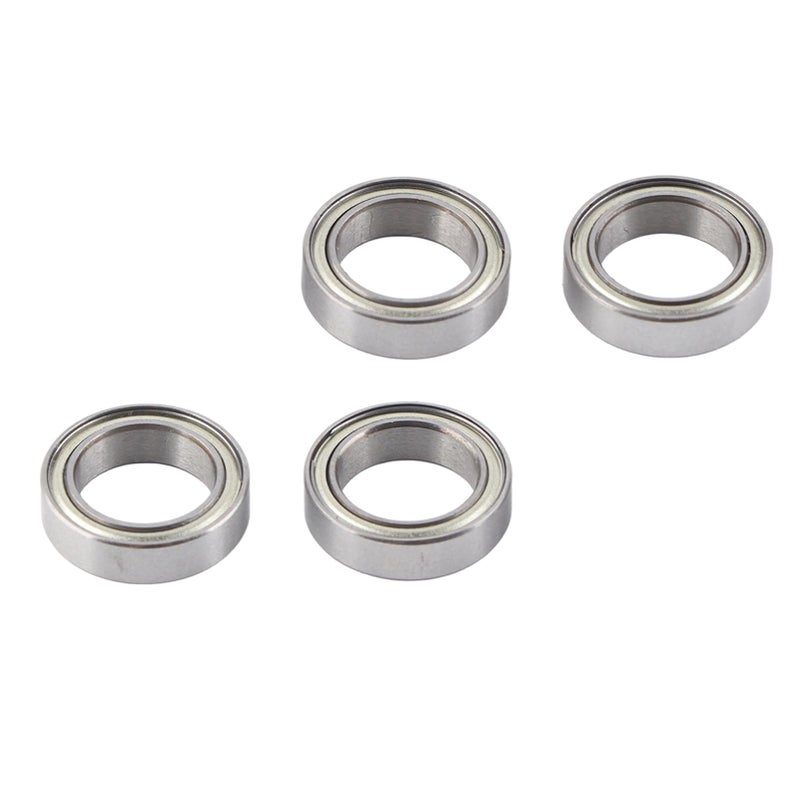 طقم محامل RC من الفولاذ المقاوم للصدأ 10x15x4mm لسيارات RC 3S والزاحفات 4 قطع - Image 3