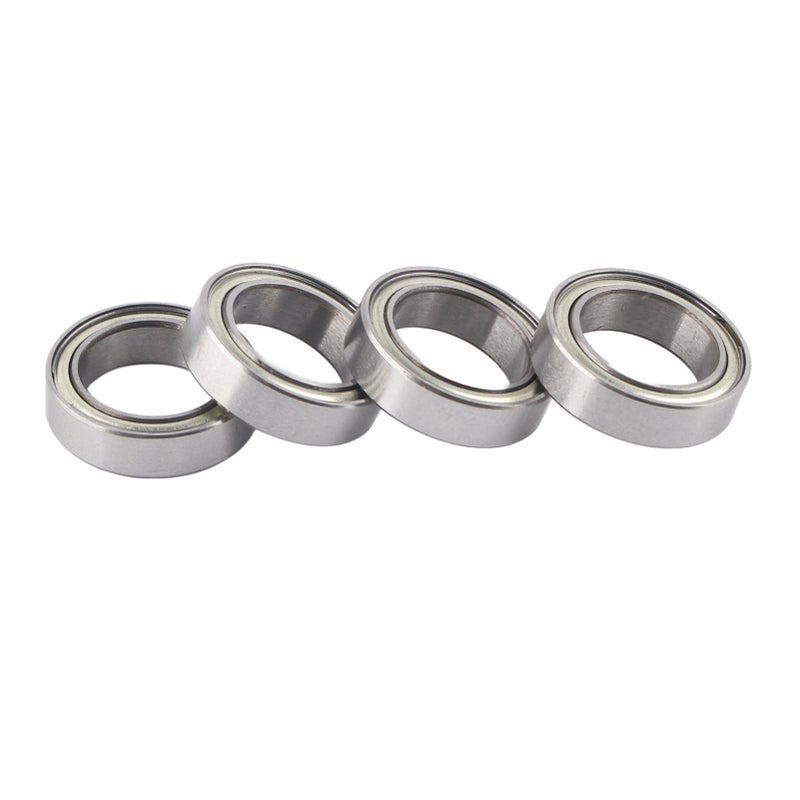 طقم محامل RC من الفولاذ المقاوم للصدأ 10x15x4mm لسيارات RC 3S والزاحفات 4 قطع - Image 5