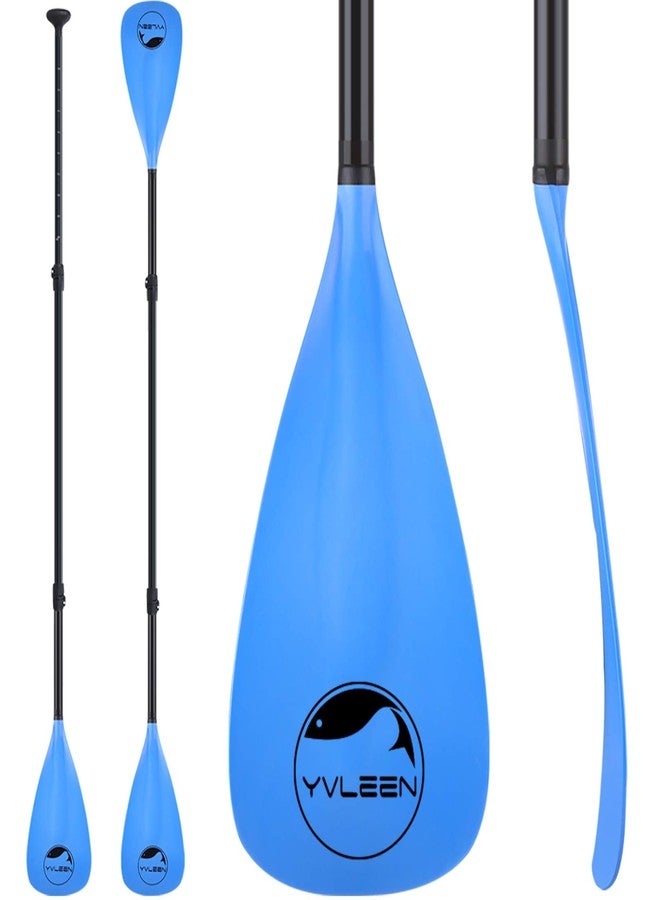 YVLEEN SUP Paddle Board Paddle，Stand up Paddleboard Paddles Adjustable Aluminum 4-Piece Floating Kayak Paddle，Convertible Paddle - Image 1