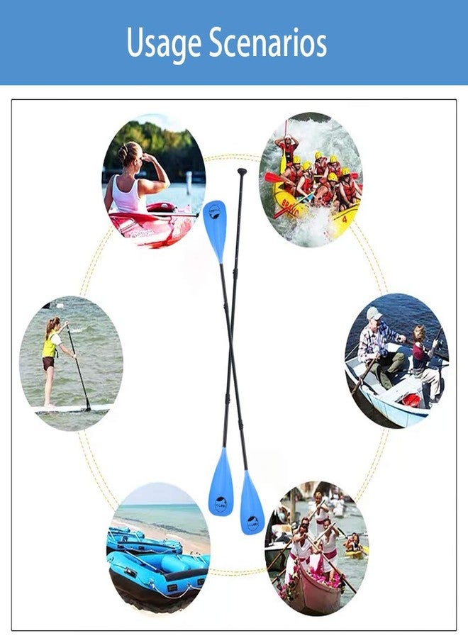 YVLEEN SUP Paddle Board Paddle，Stand up Paddleboard Paddles Adjustable Aluminum 4-Piece Floating Kayak Paddle，Convertible Paddle - Image 5