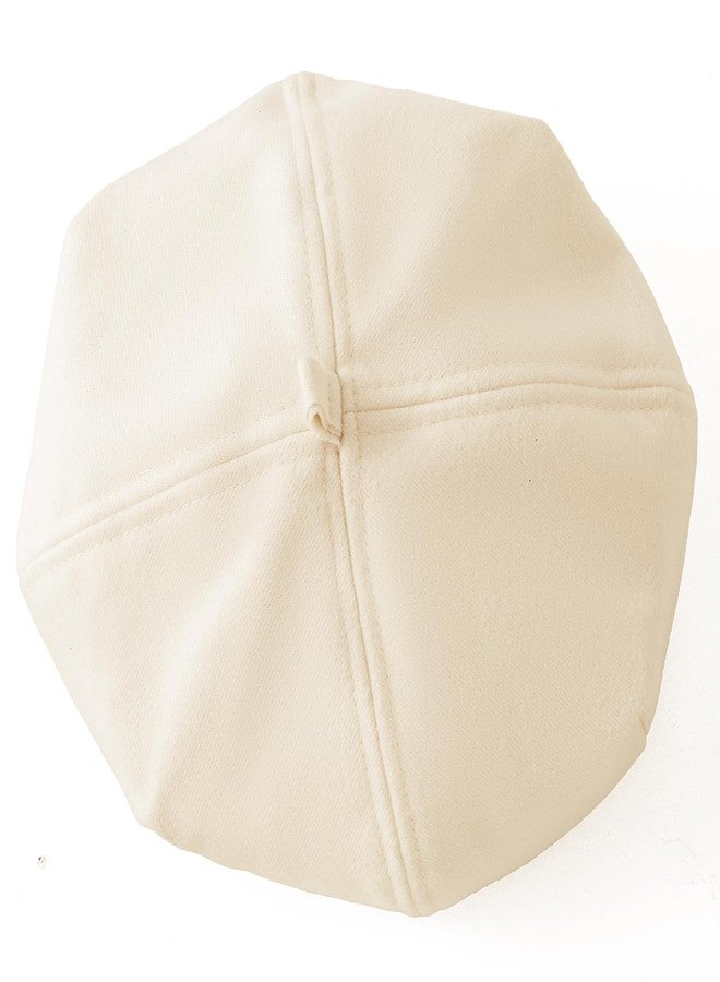 Jastore Kids Boys Girls Beret Hat Newsboy Caps Artist Cap for Toddler (US, Age, 3 Years, 6 Years, Beige) - Image 2