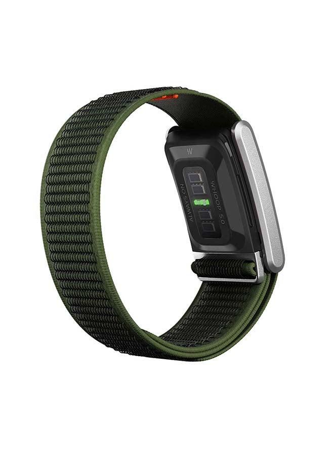 وهووب Navigator Band  – Compatible with One and Peak – Ultra-Secure Rugged Outdoor Performance Accessory with Velcro for Health, Fitness, & Wellness Wearable, Abrasion and Weather Resistant — Not Compatible with Gen 4, Evergreen - Image 4