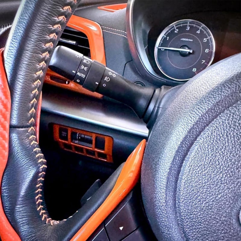 TLIFORT Orange Vent Outlet Cover Trim for Subaru - Image 4