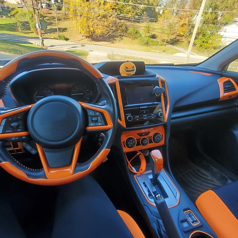 TLIFORT Orange Vent Outlet Cover Trim for Subaru - Image 5