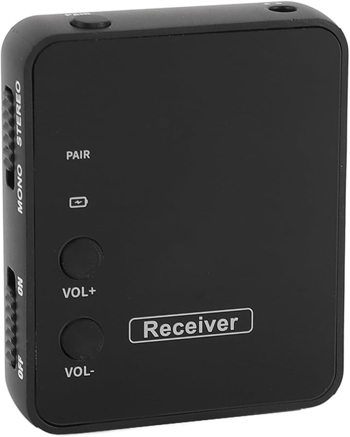 Vbestlife Rechargeable 2 4G Stereo IEM System Only Receiver for Studio Band Rehearsal Live Performance - Image 5
