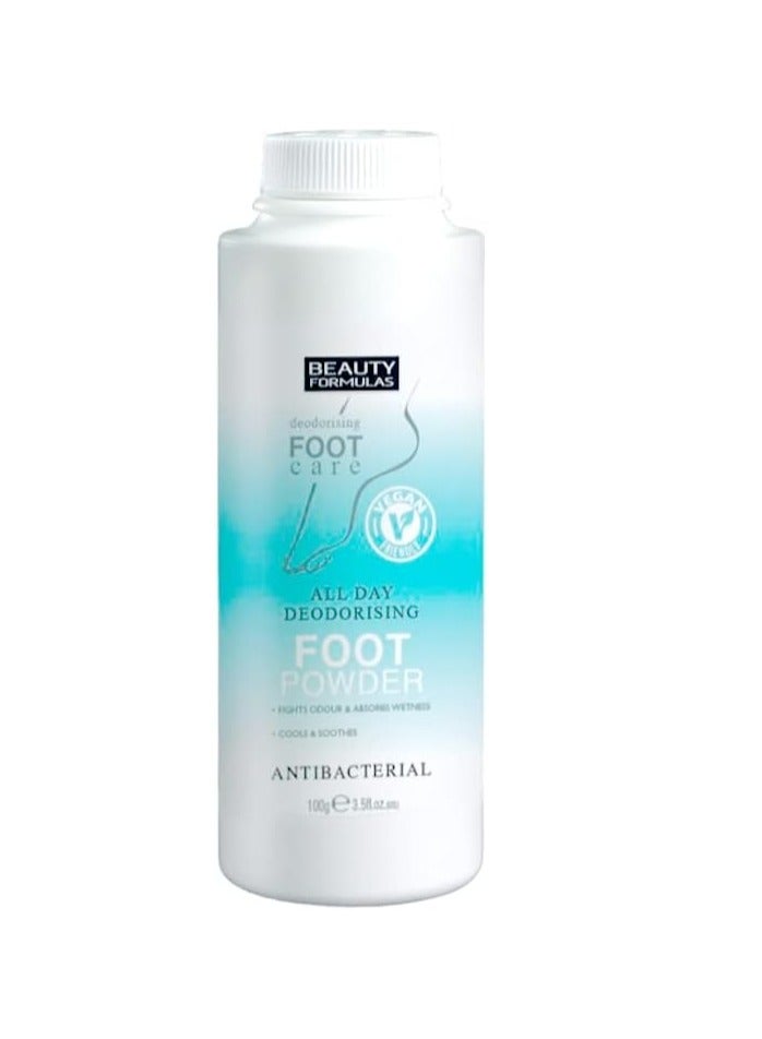 BEAUTY FORMULAS All Day Deodorizing Foot Powder