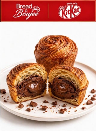Made With Kitkat Cruffin