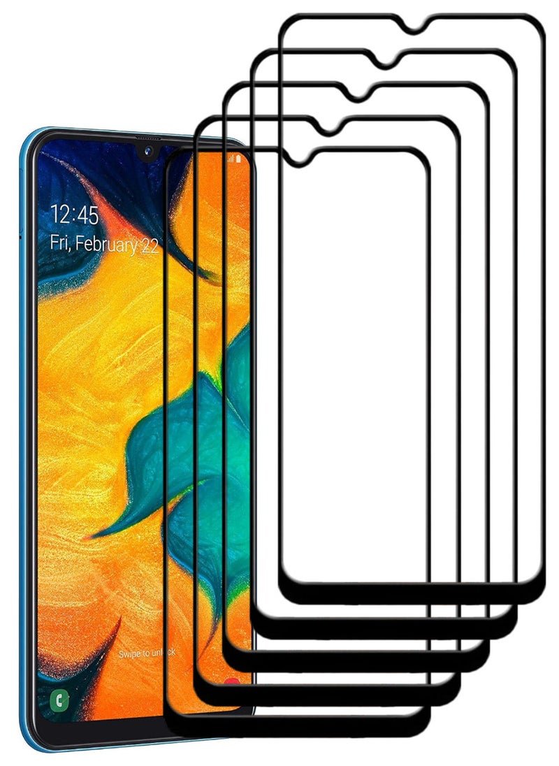 ACLIX 5 Pieces Antistatic ESD Dustproof Premium Quality High Definition Tempered Glass Screen Protector Designed For Samsung Galaxy A30 - Image 1