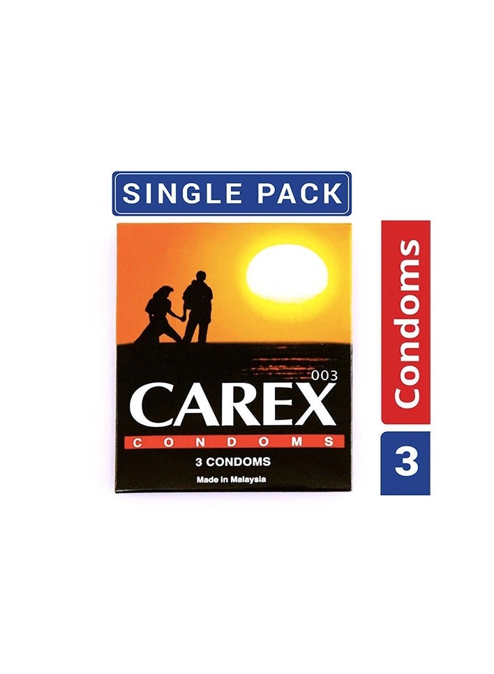 careX 3-Piece Classic Condom - Image 2