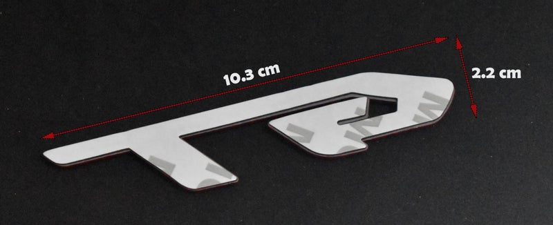 Incognito GT Dominator Emblem Sticker for All Cars, Metal (Silver) - Image 2