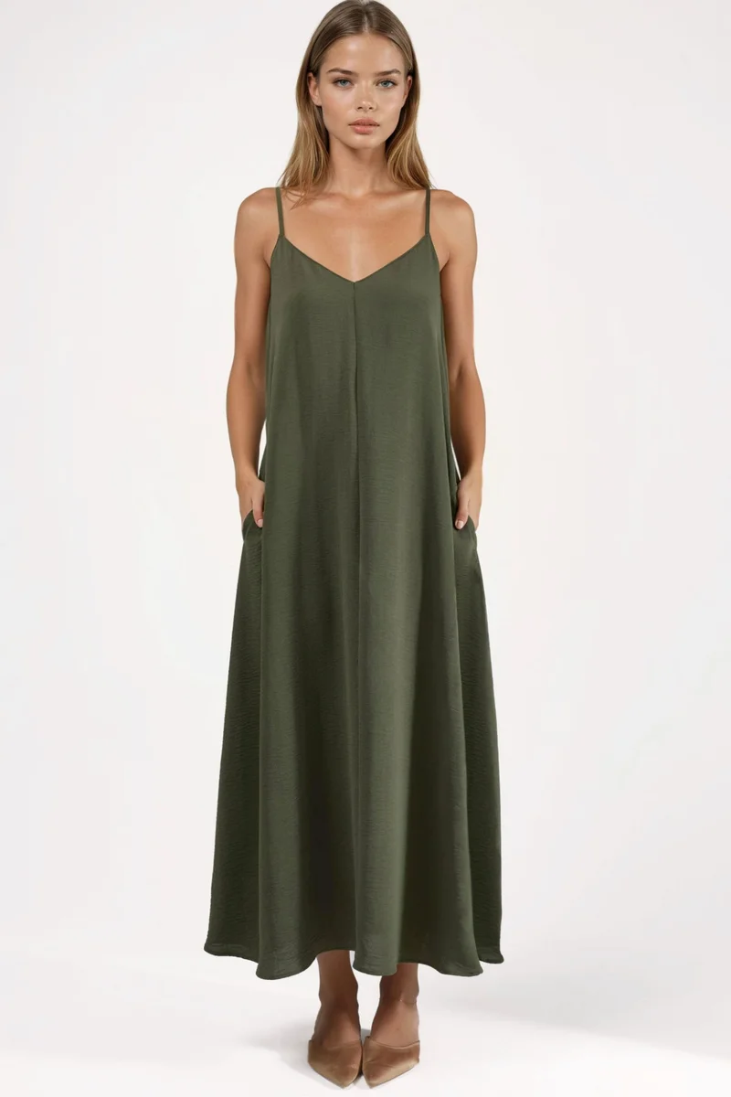 Hiccup A-Form Maxi Dress