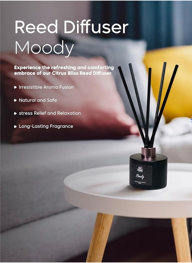 Dr Scent Breeze of Joy Reed Diffuser | A Symphony of Joyful Scents for Your Space - 150ml (MOODY)  - Image 3