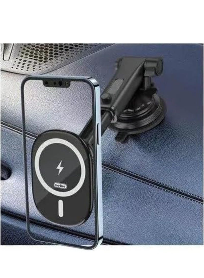 GO-DES Wireless Magnetic Charging 2 In 1 Phone Stand GD-WL398 - Image 2