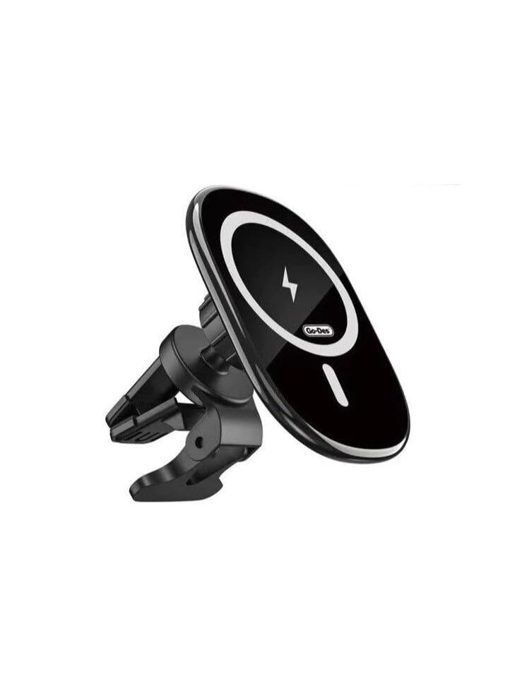 GO-DES Wireless Magnetic Charging 2 In 1 Phone Stand GD-WL398 - Image 1