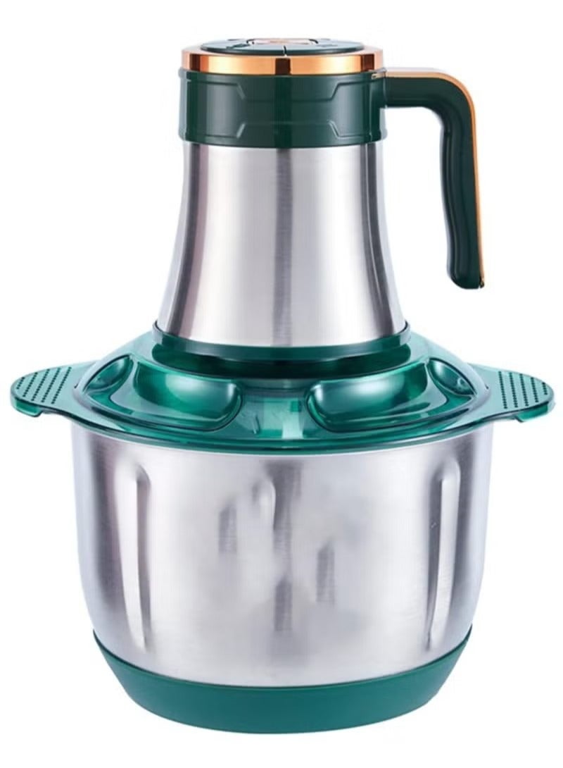 Gonice Food Chopper Electric Meat Grinder 500w Food Grinder with 6-layer Blade 4l Stainless Steel Bowl Fast & Slow 5 Speeds 4L  - Image 1