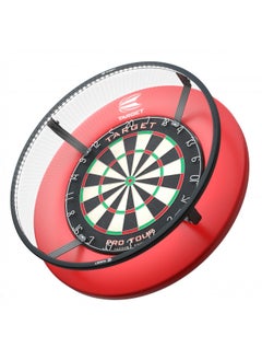 Target Darts Corona Vision Dartboard Lighting System, Black Frame | White LED Dart Board Surround Ring Light with Magnetic Feet | Shadow Eliminating Dartboard Light | Professional Darts Accessories