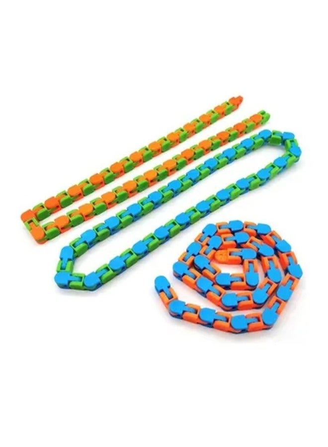 Creatively Decompress Rail Car Chain Development Toys - Image 1