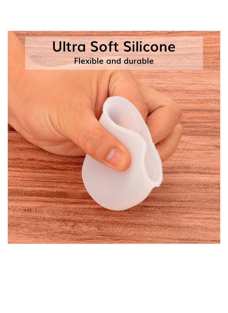 Y&D - Silicone Measuring Cups, 100ml Mixing Cups for Epoxy Resin Arcrylic Paint Pouring Non Stick Stir and Pour Tool with Precise Scale measure, stir at a budget saving cost - Image 1