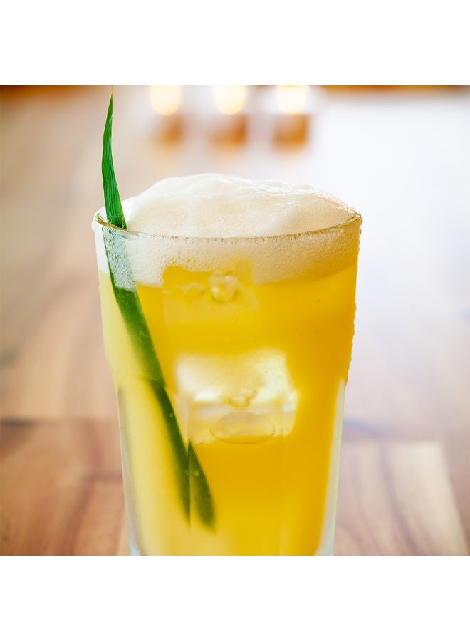 Restaurantware Otto 10 Ounce Highball Glasses, Set Of 6 Paneled Tall Drinking Glasses - Fine-Blown, Tempered, Dishwashable, Clear Glass Highball Tumblers, Won't Chip, For Water, Juices, Or Cocktails - Image 3