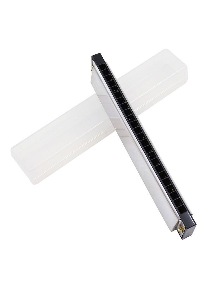 Generic 24-Holes Tremolo Harmonica Mouth Organ Key Of C  - Image 1