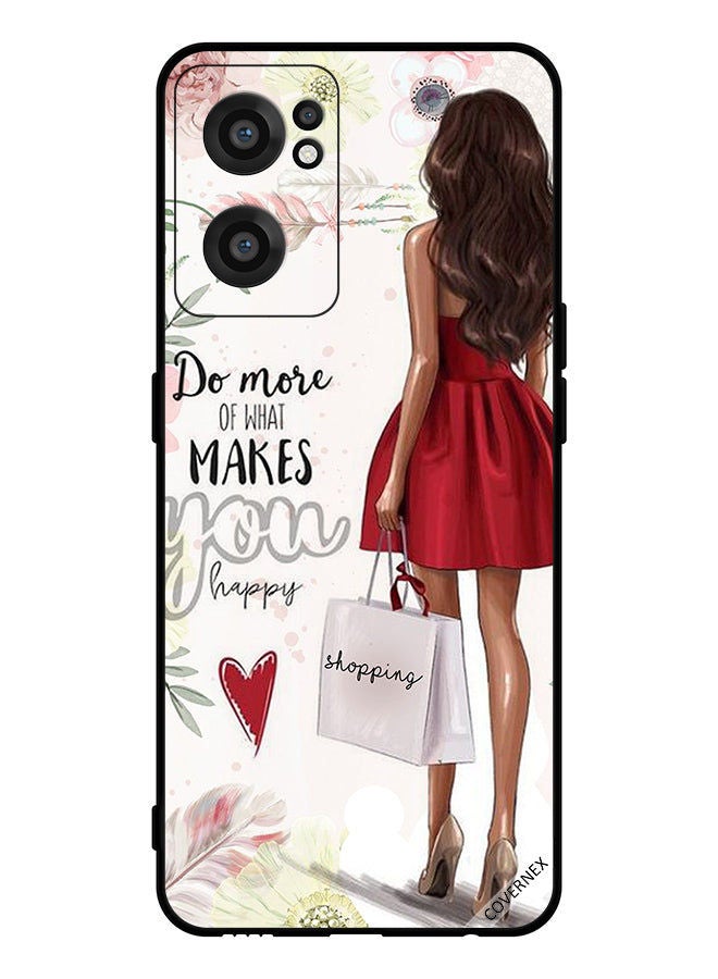 Covernex Protective Case Cover For OnePlus Nord CE 2 5G Shopping Makes Me Happy - Image 1