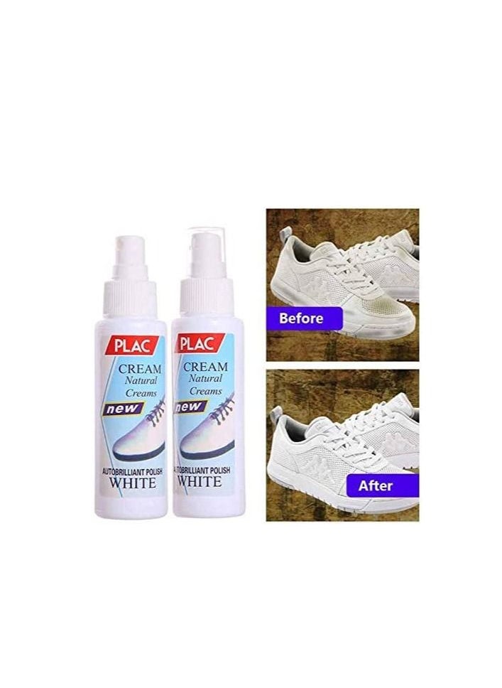 plac - Magic shoe cleaning cream spray 100ml Set of 2 Pieces - Image 1