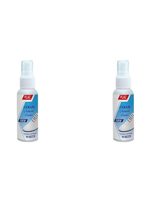 Magic shoe cleaning cream spray 100ml Set of 2 Pieces