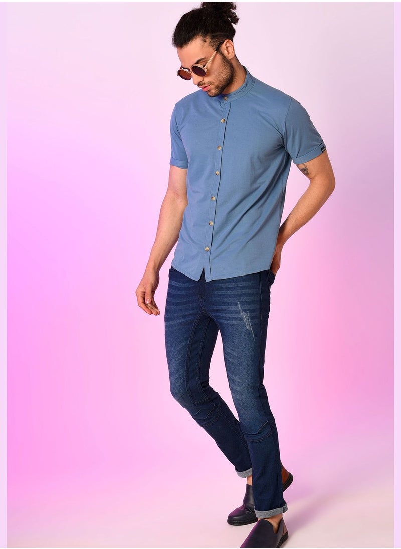 Campus Sutra Short Sleeve Shirt  - Image 5