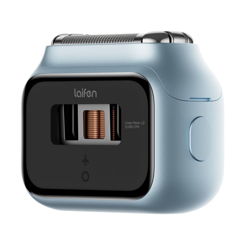 Laifen P3 Pro Electric Shaver, Skin-Friendly, Compact Design, 3-Minute Fast Charge for Travel, Blue - Image 1