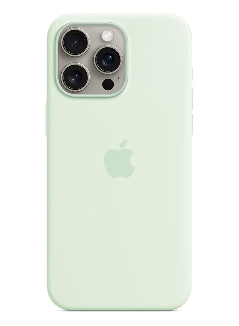 Asan Ge iPhone 15 Pro Max Silicone Case with MagSafe - Image 1